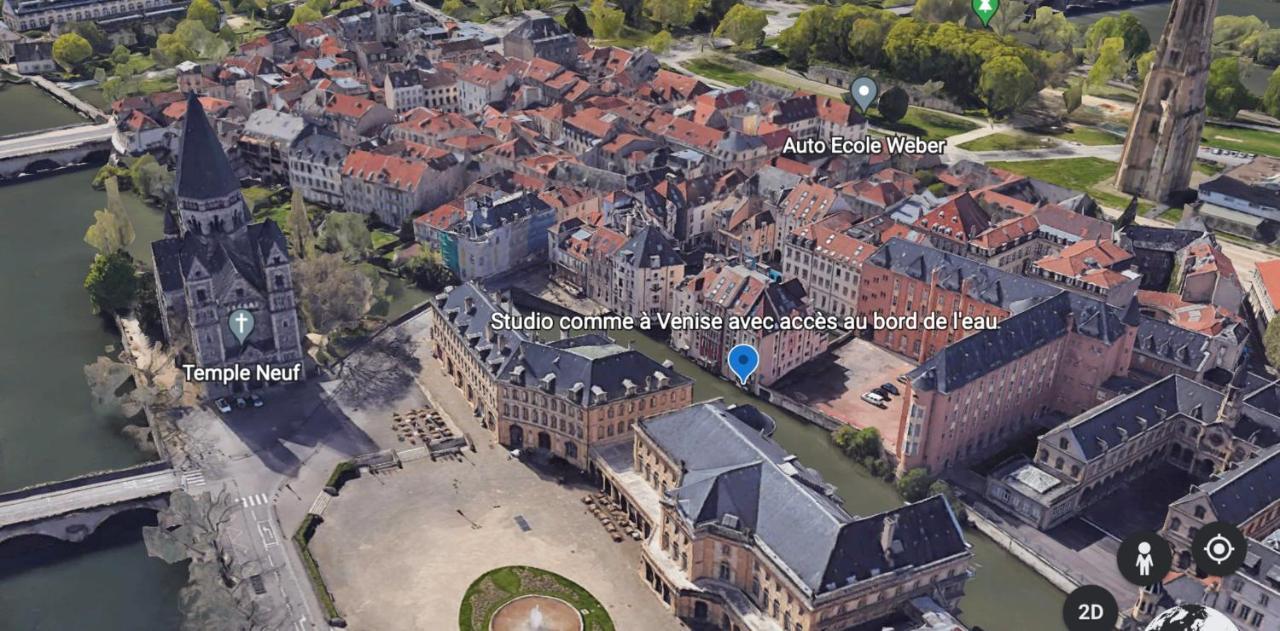 Romantique "Comme A Venise" Au Bord De L'Eau Avec Parking Mety Exteriér fotografie